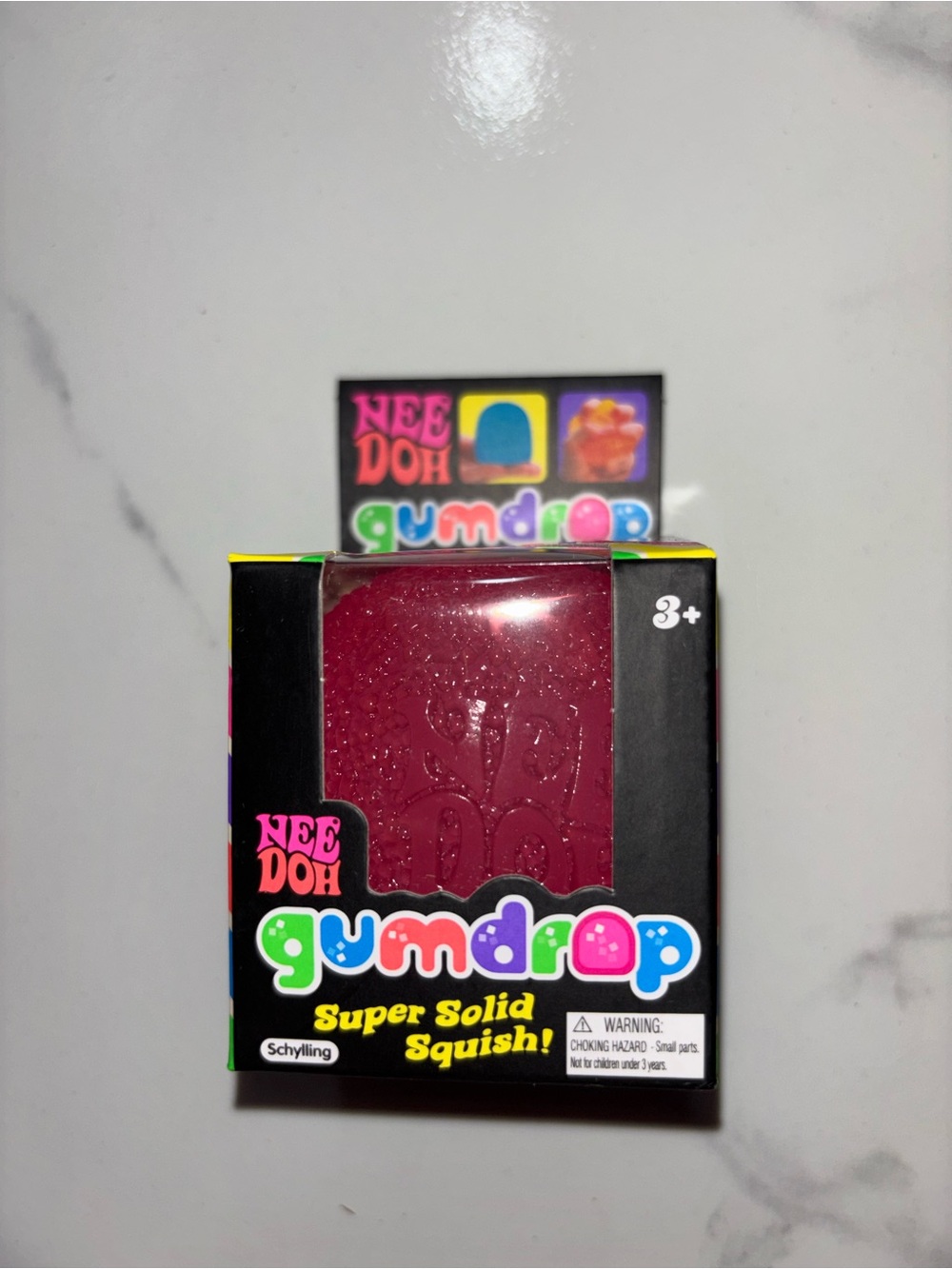 NeeDoh Gumdrop Pink Squish